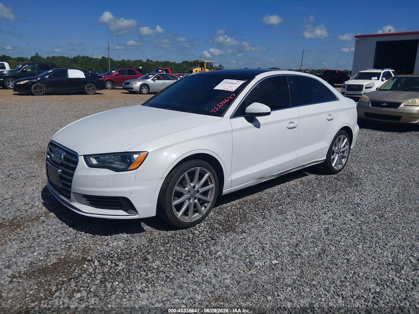 Vin: wauacgff9f1077711, lot: 45834583, audi a3 1.8t premium 20152