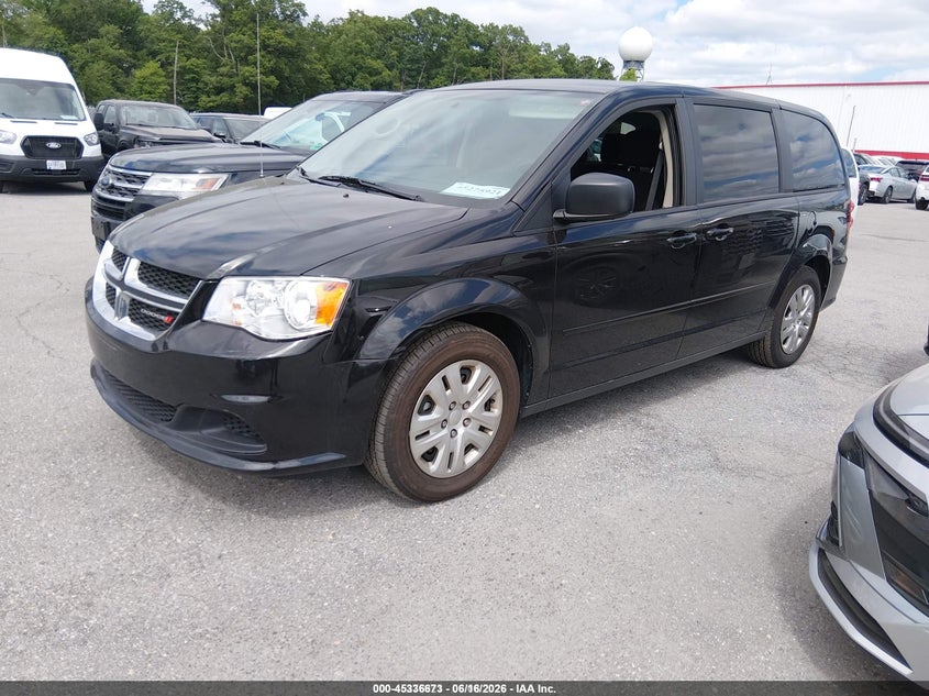 2016 Dodge Grand Caravan Se 2C4RDGBGXGR100346 photo 1
