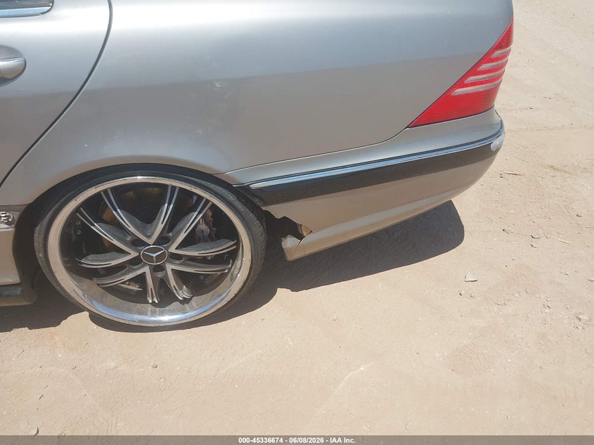 2005 Mercedes-Benz S 55 Amg VIN: WDBNG74J45A456158 Lot: 45336674