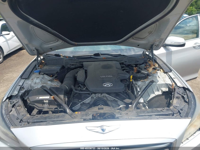 2015 Hyundai Genesis 3.8 VIN: KMHGN4JE8FU100281 Lot: 45336723