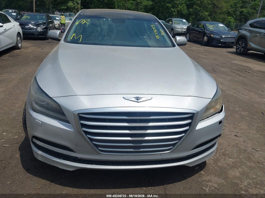2015 Hyundai Genesis 3.8 VIN: KMHGN4JE8FU100281 Lot: 45336723