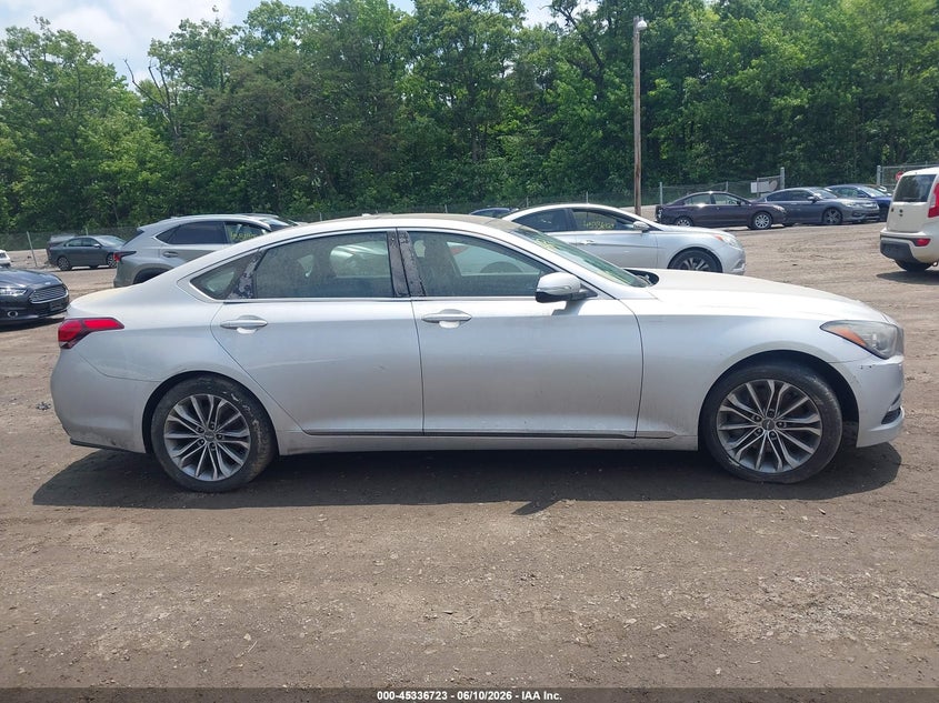 2015 Hyundai Genesis 3.8 VIN: KMHGN4JE8FU100281 Lot: 45336723