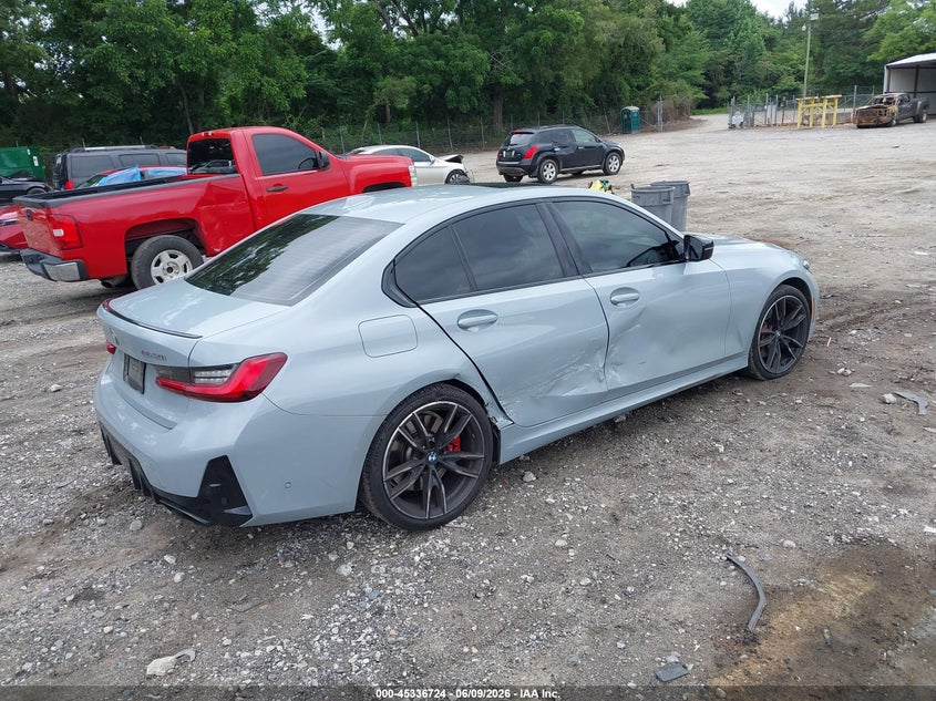 2023 BMW M340I 3.0L I-6 DI, DOHC, V(VIN: 3MW49FF06P8D03072