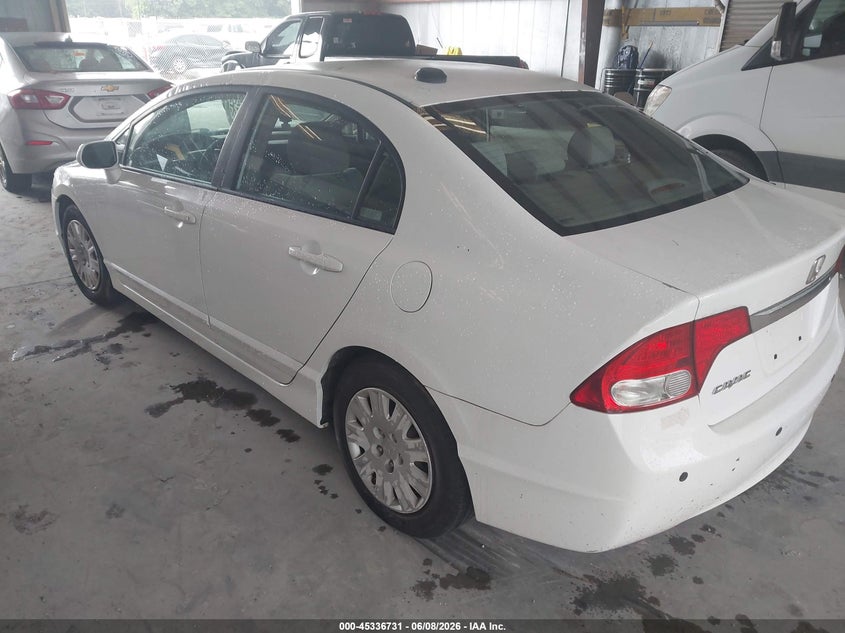 Vin: 19xfa4f52ae000382, lot: 45834667, honda civic gx 20103