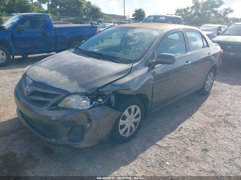2011 Toyota Corolla Le JTDBU4EE7BJ098367 photo 1