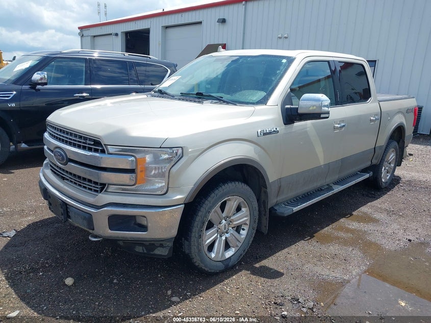 2018 Ford F-150 Lariat 1FTEW1E59JFC44159 photo 1