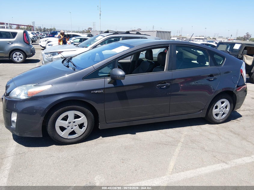 2011 TOYOTA PRIUS HATCHBACK 1.8L I-4 DOHC, VVT, 98HP