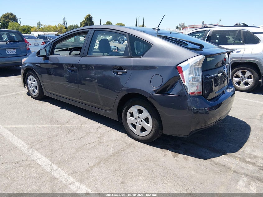 2011 TOYOTA PRIUS HATCHBACK 1.8L I-4 DOHC, VVT, 98HP