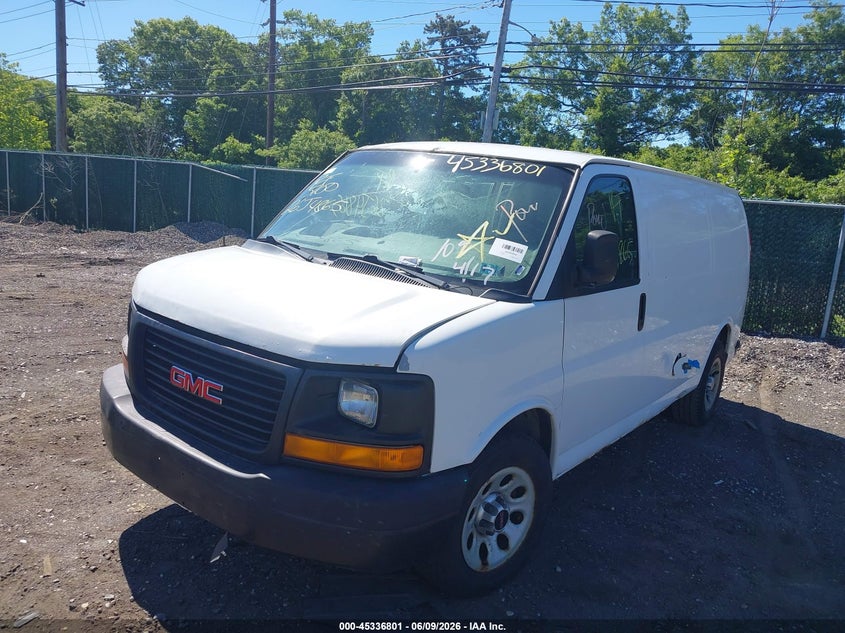 2012 Gmc Savana 1500 Work Van 1GTS8AF47C1134651 photo 1