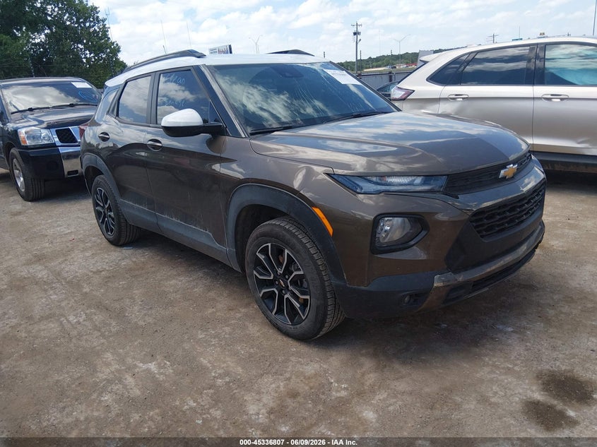 2021 CHEVROLET TRAILBLAZER auction photo 1