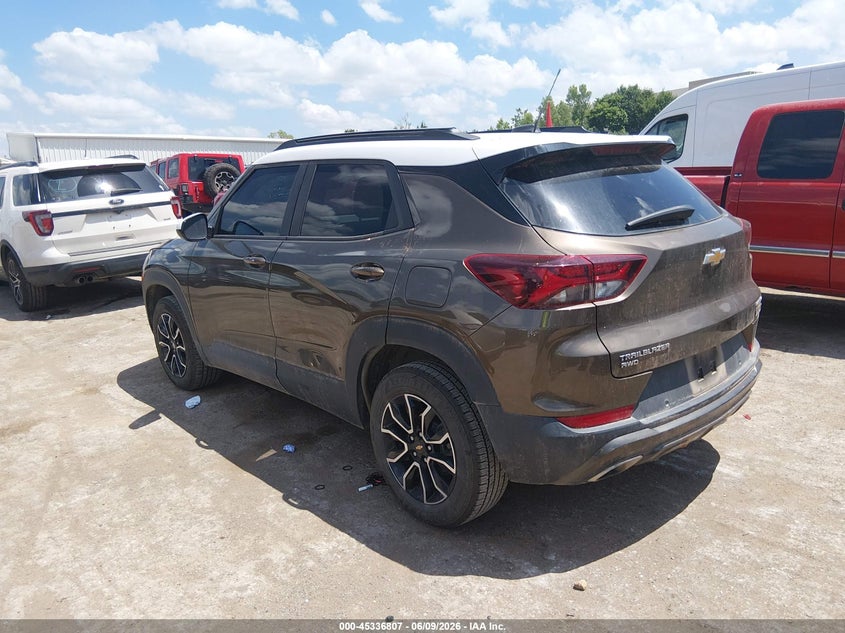 2021 CHEVROLET TRAILBLAZER auction photo 3