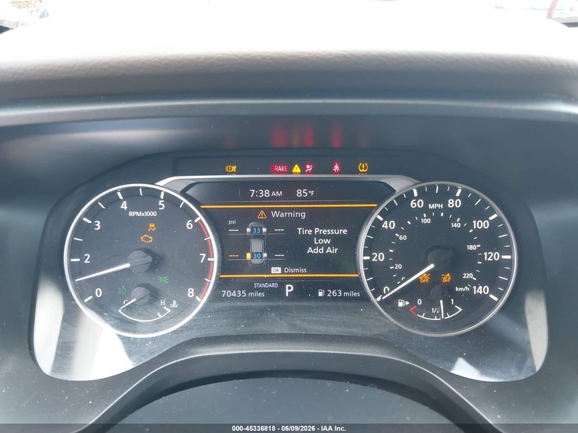 2021 NISSAN ROGUE 2.5L I-4 DI, DOHC, V(VIN: JN8AT3CA9MW027383