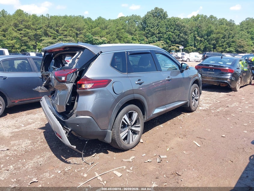 2021 NISSAN ROGUE auction photo 4
