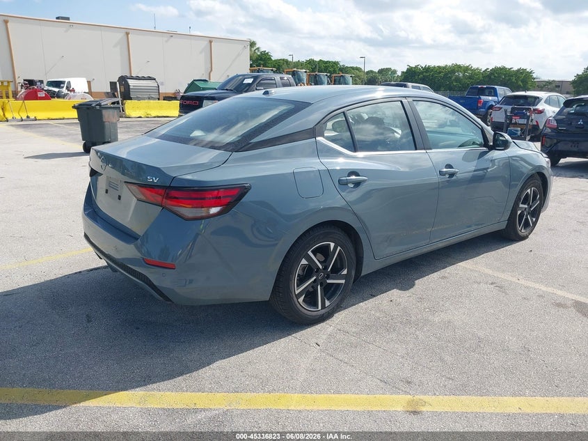Vin: 3n1ab8cv9ry366632, lot: 45834759, nissan sentra sv xtronic cvt 20244