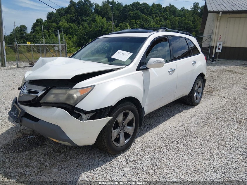 2007 ACURA MDX auction photo 2