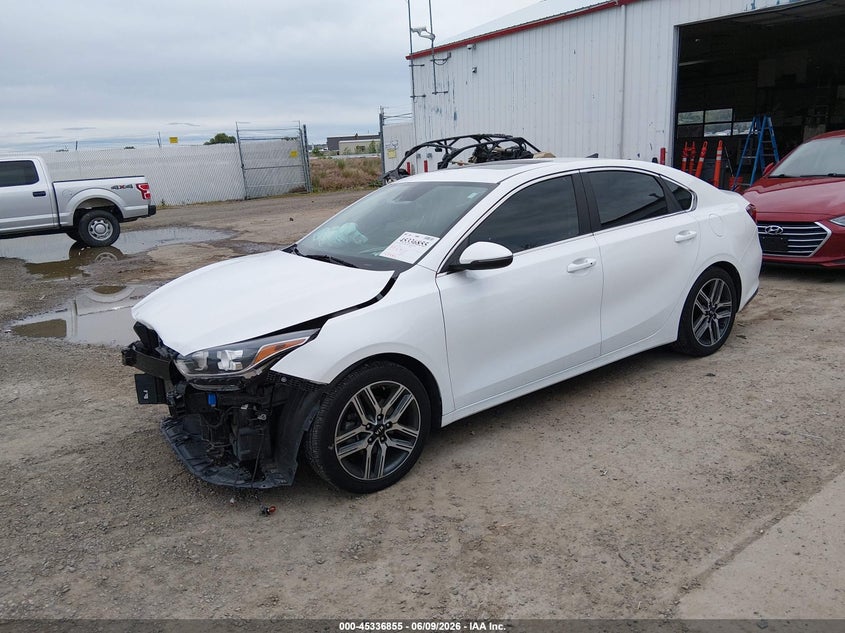 Vin: 3kpf54ad2me284006, lot: 45834791, kia forte ex 20212