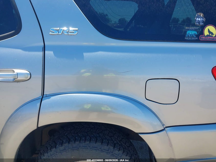 2006 Toyota Sequoia Sr5 V8 VIN: 5TDZT34AX6S272886 Lot: 45336885
