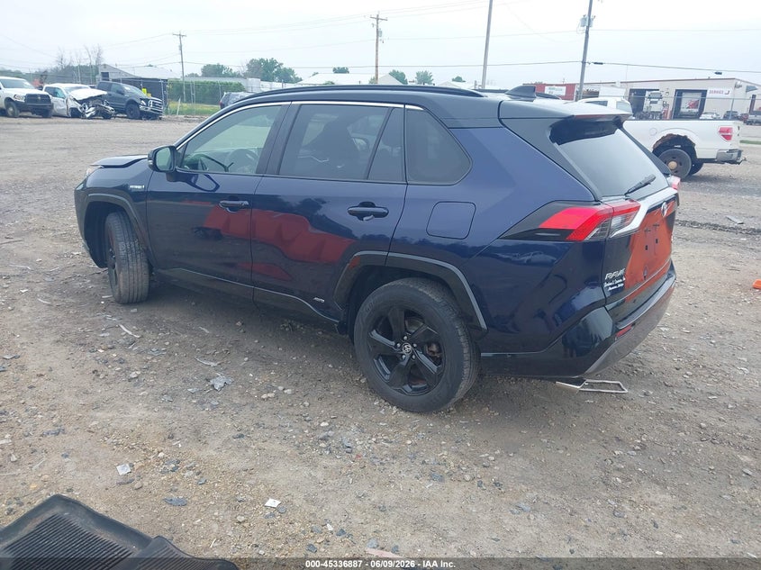 Vin: jtmewrfv8lj046685, lot: 45834823, toyota rav4 hybrid xse 20203