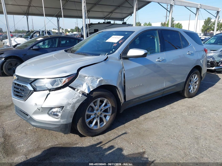 2020 Chevrolet Equinox VIN 2GNAXKEV3L6211096 nuotrauka 2
