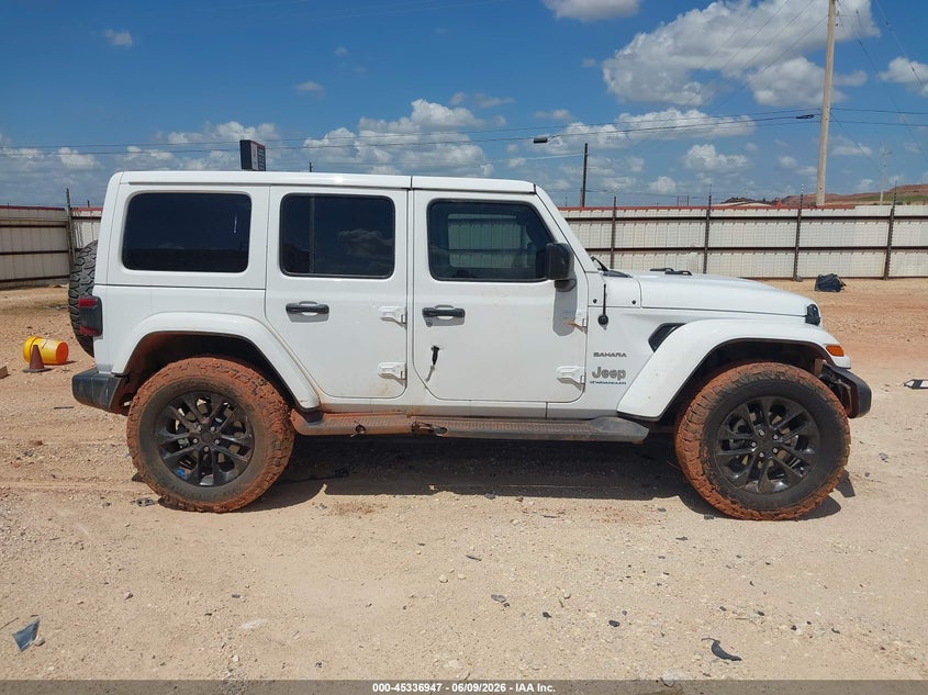 2023 Jeep Wrangler 4Xe Sahara 4X4 VIN: 1C4JJXP62PW515156 Lot: 45336947