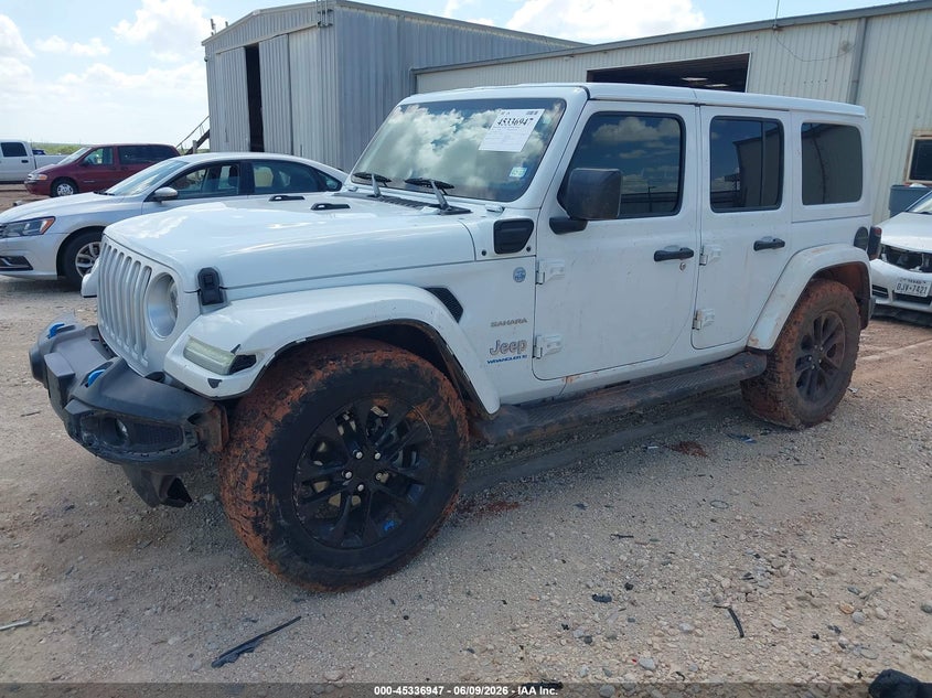 2023 JEEP WRANGLER 4XE auction photo 2