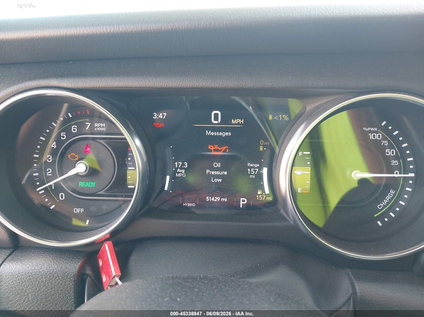2023 JEEP WRANGLER 4XE auction photo 7