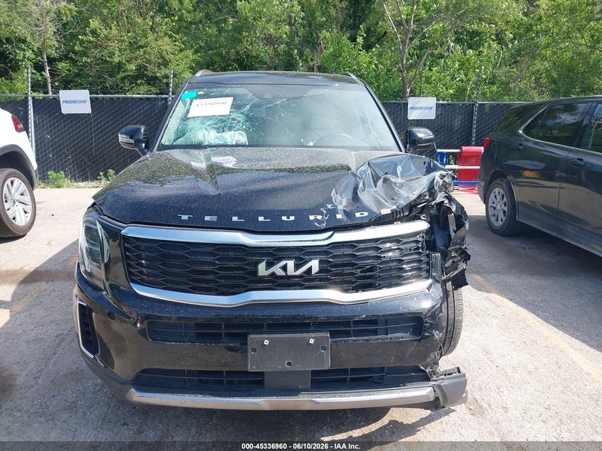 2022 Kia Telluride Ex VIN: 5XYP34HC7NG198069 Lot: 45336960
