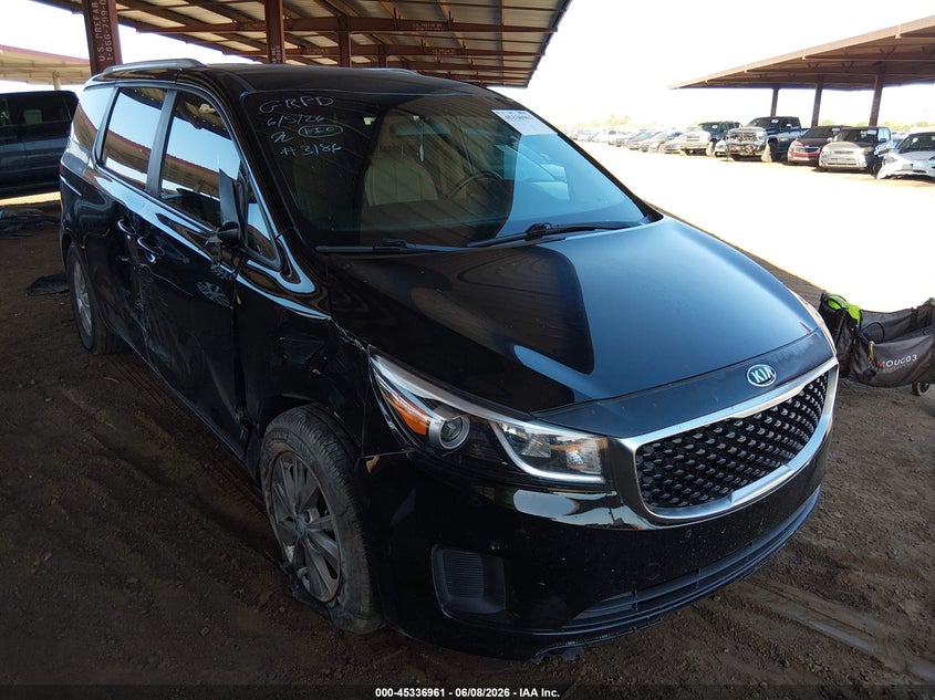 KIA SEDONA LX 2017