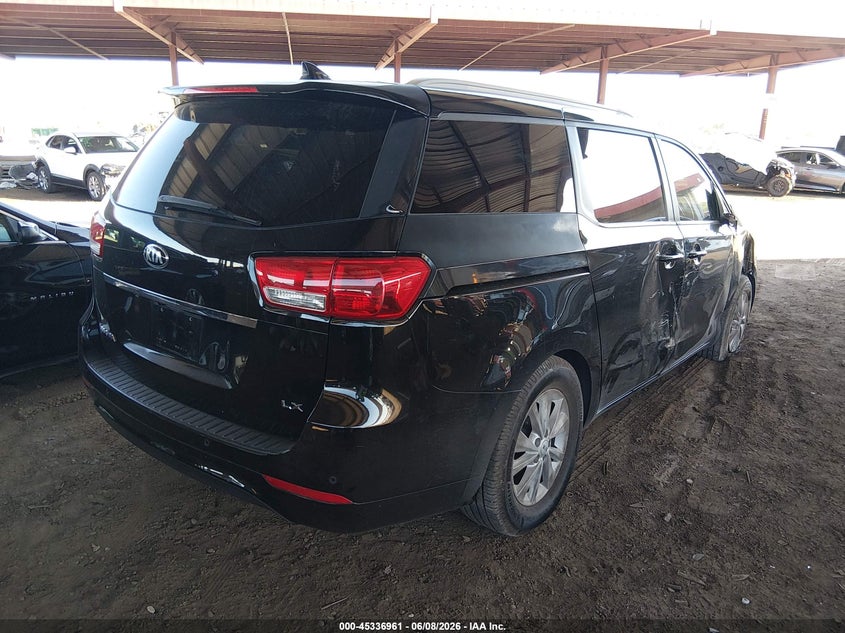 VIN KNDMB5C18H6283186 2017 KIA SEDONA LX
