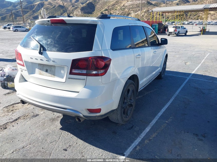 Vin: 3c4pddgg7jt388071, lot: 45834901, dodge journey crossroad awd 20184