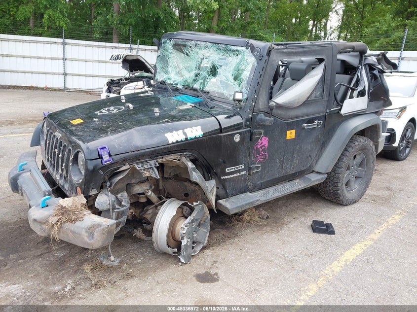 1J4AA2D19AL138470 2010 Jeep Wrangler Sport photo 1