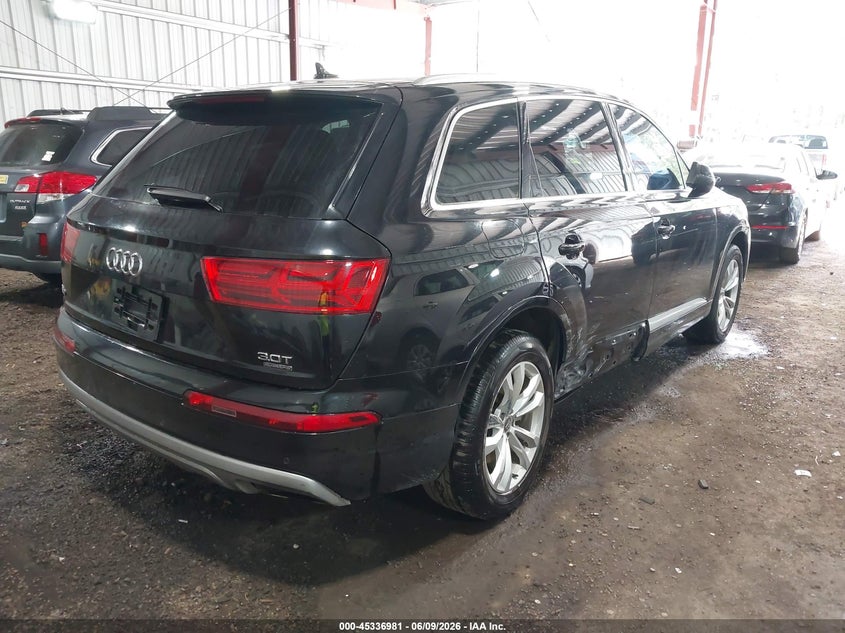 Vin: wa1laaf72hd027428, lot: 45834917, audi q7 3.0t premium 20174