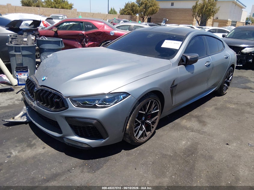 Vin: wbsgv0c09scs48575, lot: 45834946, bmw m8 gran coupe competition 20252