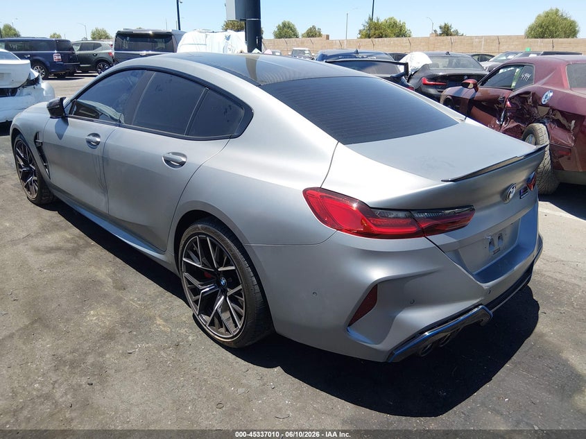 Vin: wbsgv0c09scs48575, lot: 45834946, bmw m8 gran coupe competition 20253