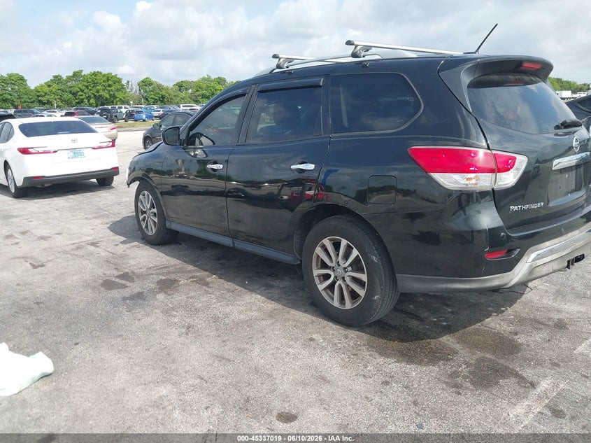 Vin: 5n1ar2mn8fc609674, lot: 45834955, nissan pathfinder platinum/s/sl/sv 20153
