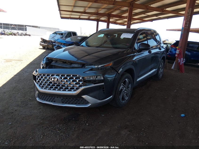 2022 HYUNDAI SANTA FE 2.5L I-4 DI, DOHC, V(VIN: 5NMS24AJ4NH409336