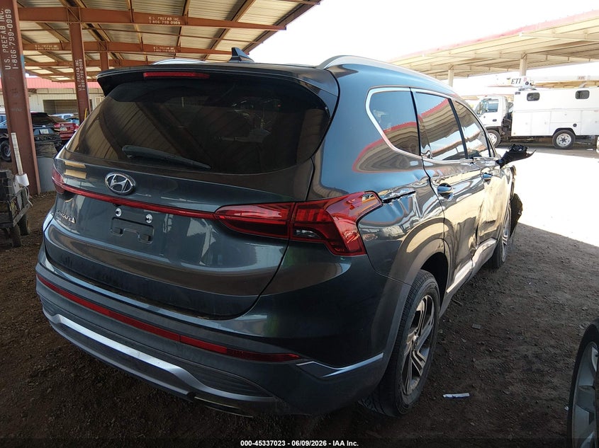 2022 HYUNDAI SANTA FE 2.5L I-4 DI, DOHC, V(VIN: 5NMS24AJ4NH409336