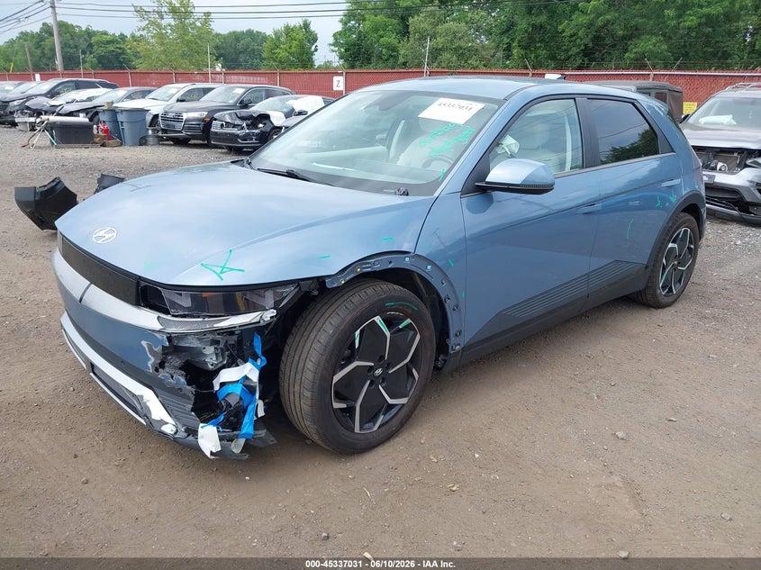 Vin: km8kndaf7nu103805, lot: 45834967, hyundai ioniq 5 sel 20222