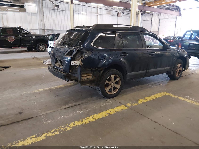 Vin: 4s4brbjc4d3224097, lot: 45834969, subaru outback 2.5i limited 20134