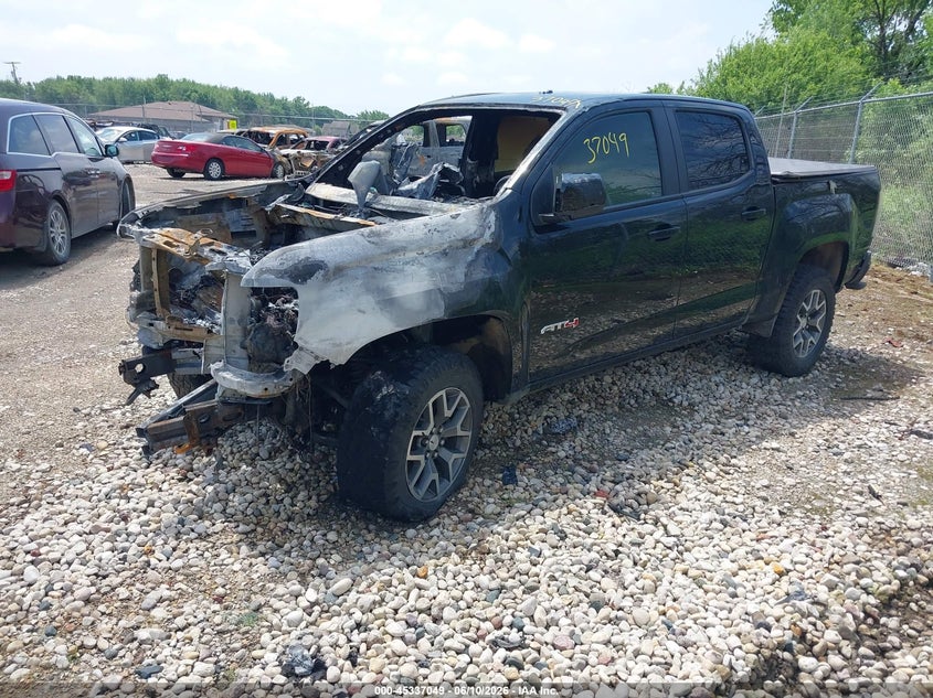 Vin: 1gtg6fen4m1176019, lot: 45834985, gmc canyon 4wd  short box at4 - cloth 20212