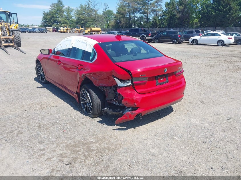 Vin: 3mw5r7j00n8c65708, lot: 45835015, bmw 330i xdrive 20223
