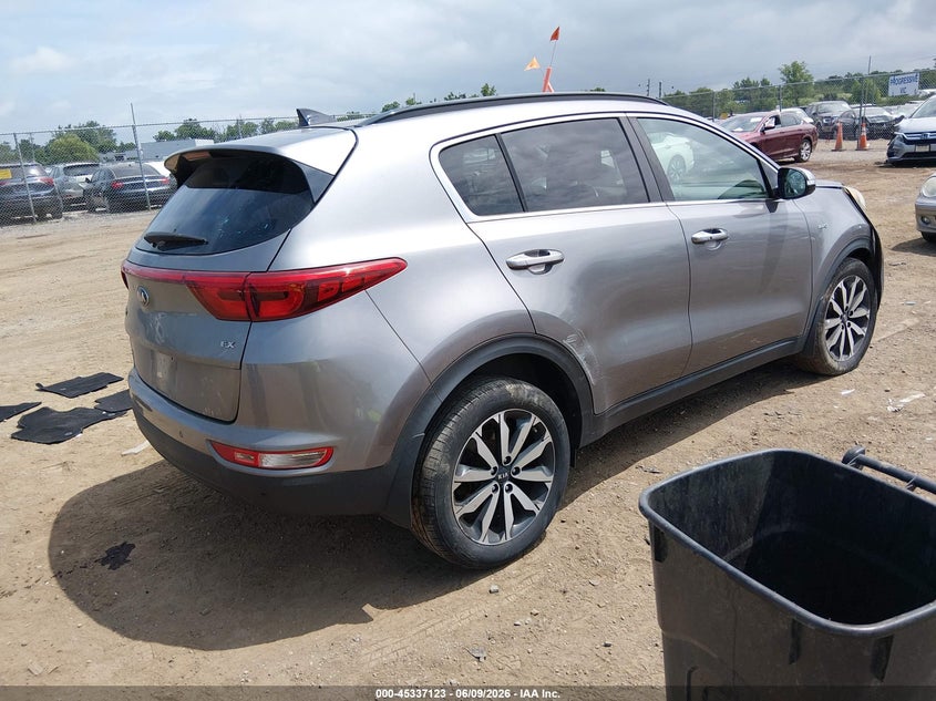 VIN KNDPNCAC0J7336010 2018 KIA SPORTAGE EX