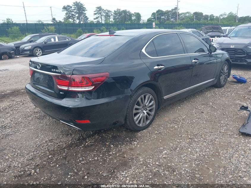 Vin: jthdl1ef5e5006882, lot: 45835109, lexus ls 460 l 20144