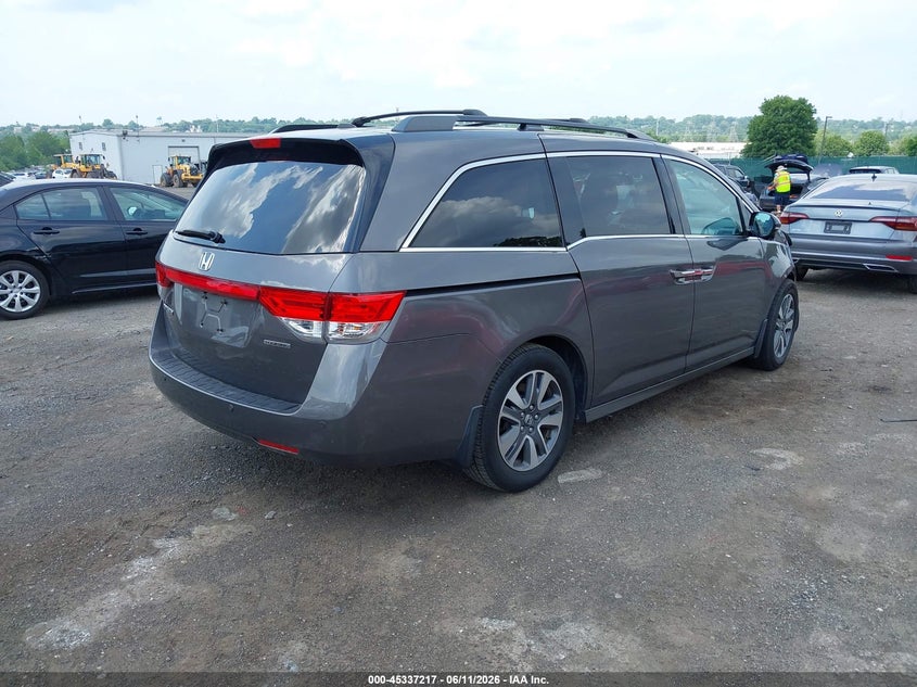 2017 HONDA ODYSSEY auction photo 4