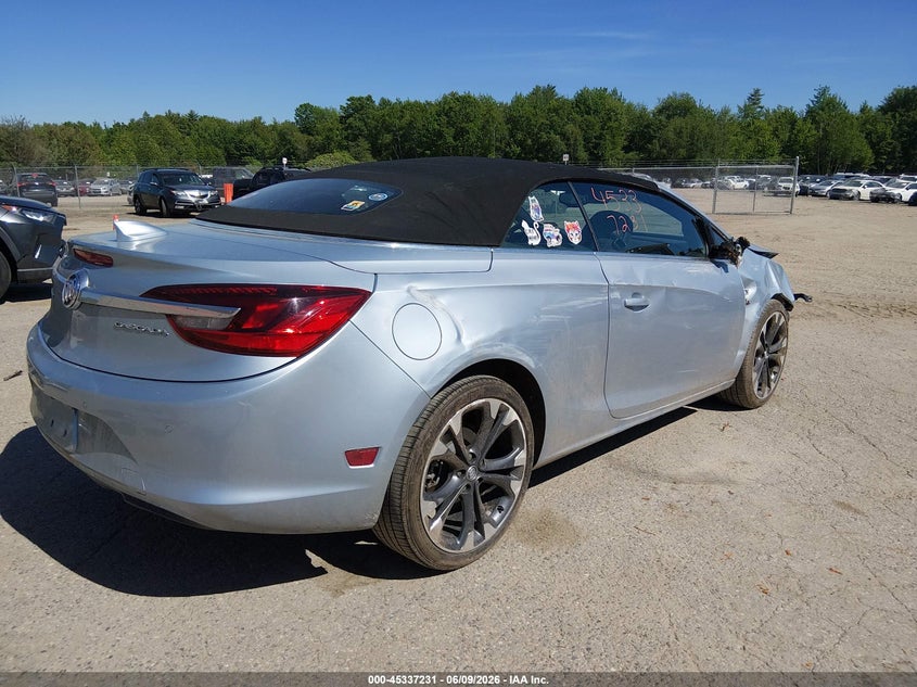 Vin: w04wh3n56hg012479, lot: 45835167, buick cascada premium 20174