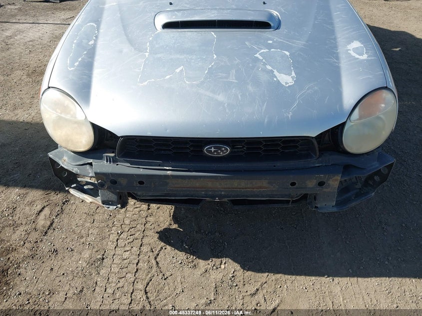 2002 Subaru Impreza Wrx VIN: JF1GG29672G824879 Lot: 45337249