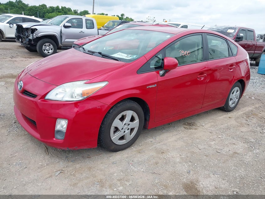 Vin: jtdkn3du3a0212675, lot: 45835236, toyota prius iii 20102