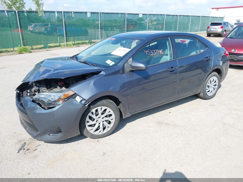 2018 TOYOTA COROLLA auction photo 2