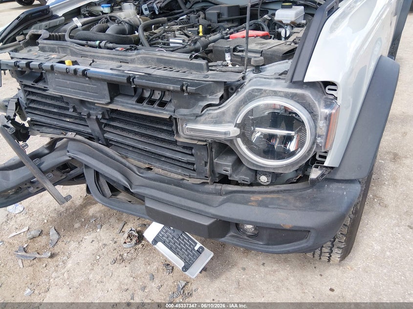 2022 Ford Bronco Big Bend VIN: 1FMDE5BH3NLB14062 Lot: 45337347
