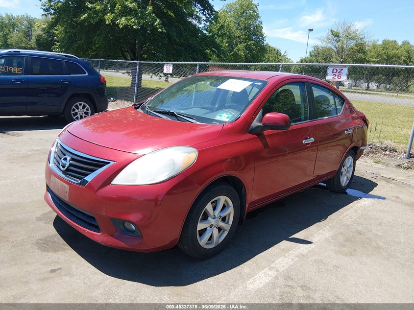 Vin: 3n1cn7ap6cl907056, lot: 45835314, nissan versa 1.6 sl 20122